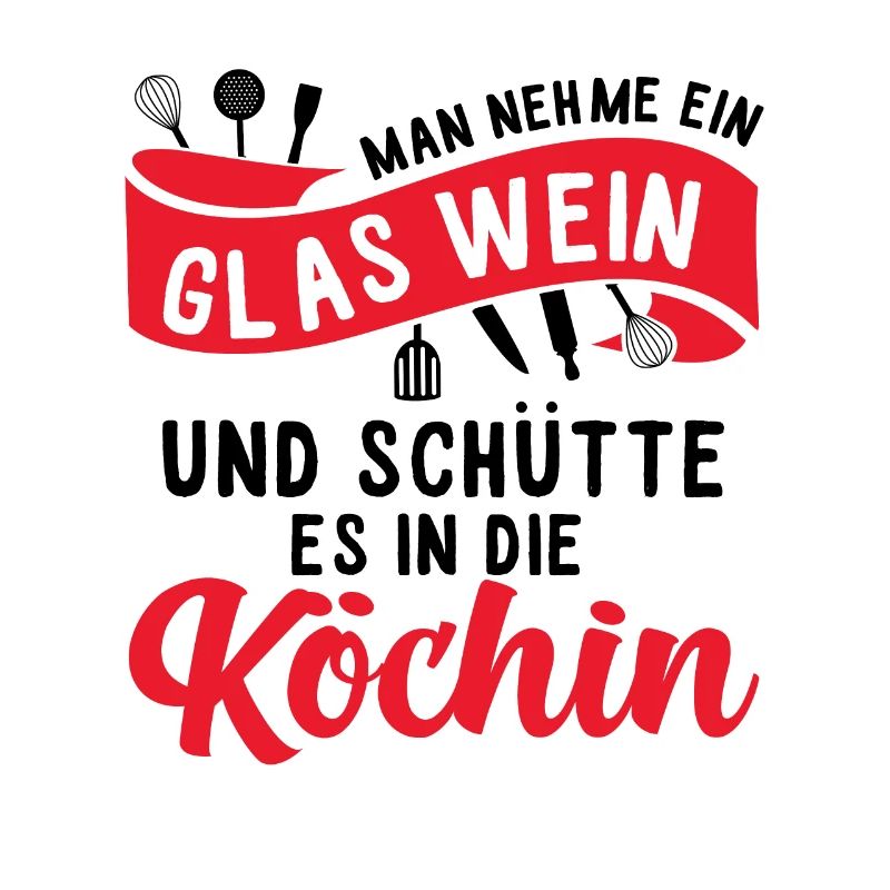Netter Hobbykoch Spruch, kochen Geschenk