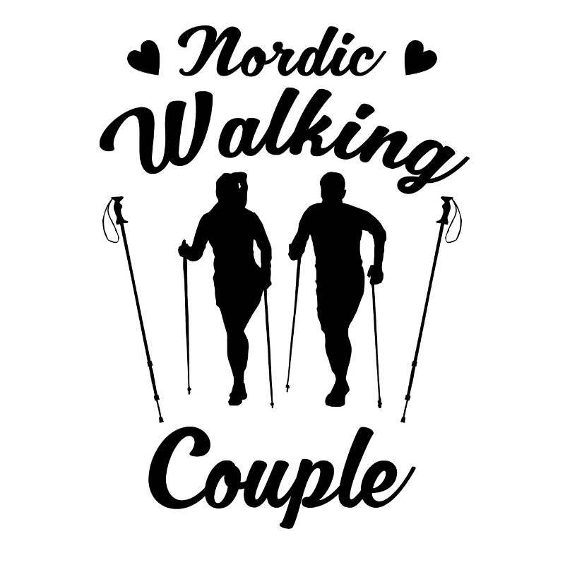 Nordic Walking Couple