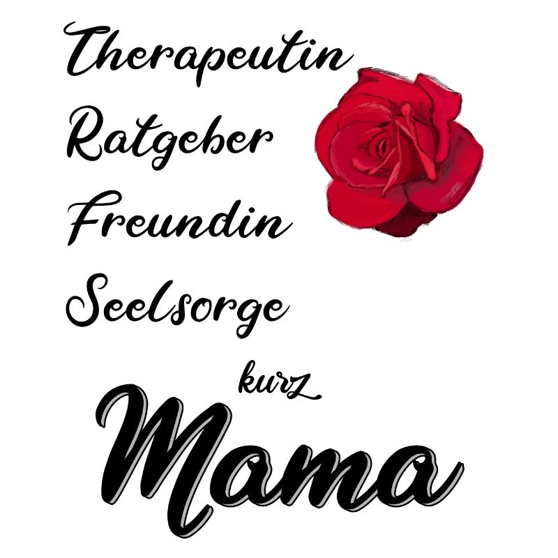 Muttertags Rose, Mama ich liebe dich