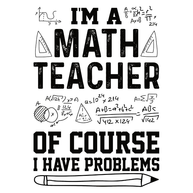 Professeur de maths Formule mathématique Géométrie Professeur
