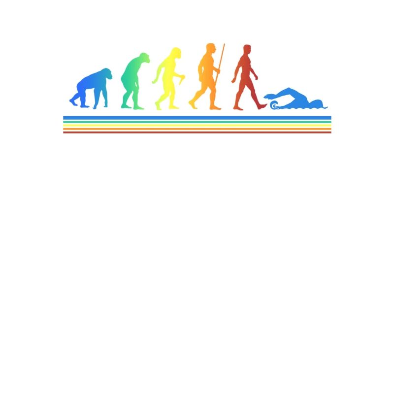 Schwimmer Evolution Freizeitsport Athleten