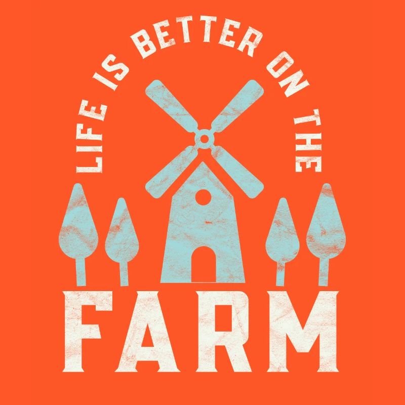 Farming Life is Better On The Farm Farmer Arable