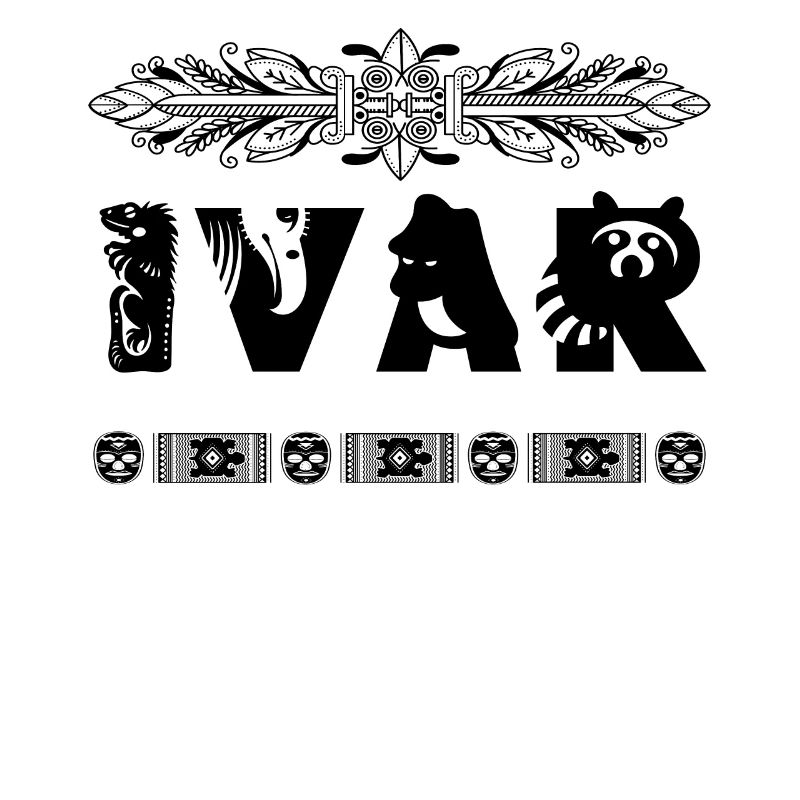 IVAR boys name personalized