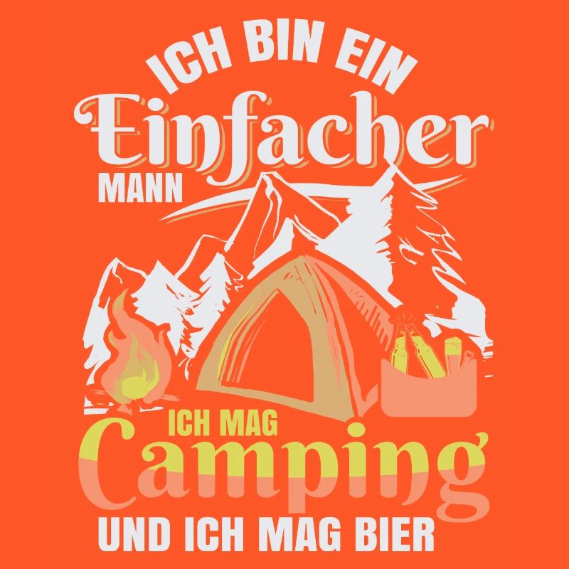 Camping Bier Camper Herren Wohnwagen