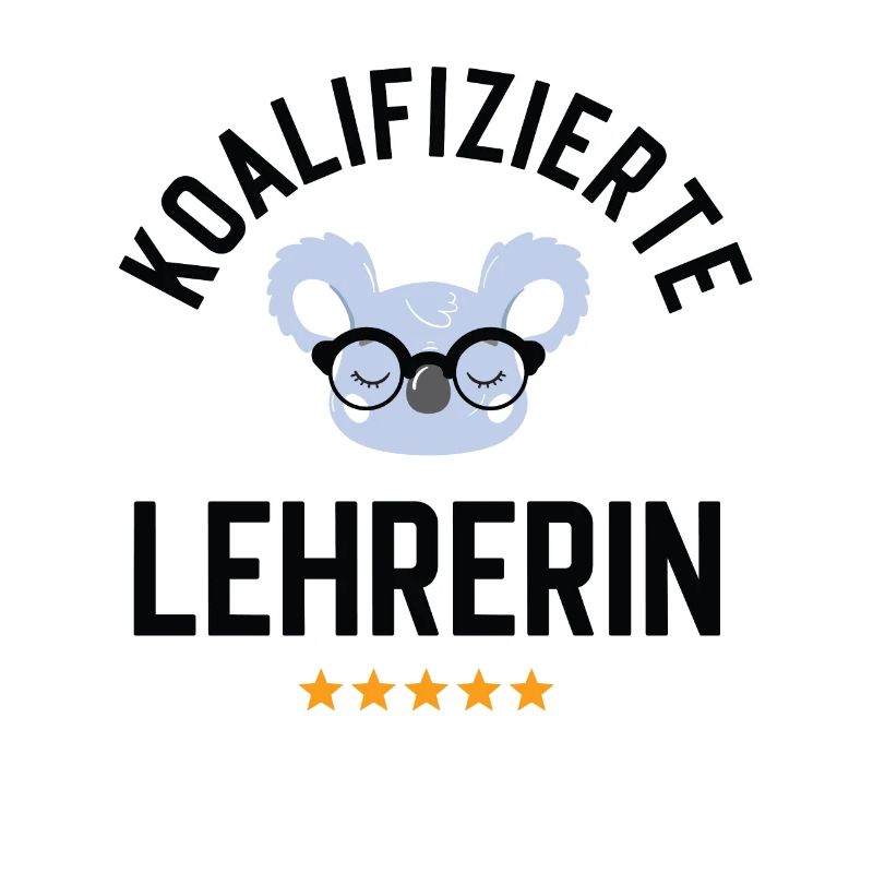 Koalifizierte Lehrerin Geschenk Lustig