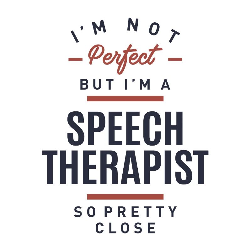 Speech Therapist Gift Funny Job Title Profession