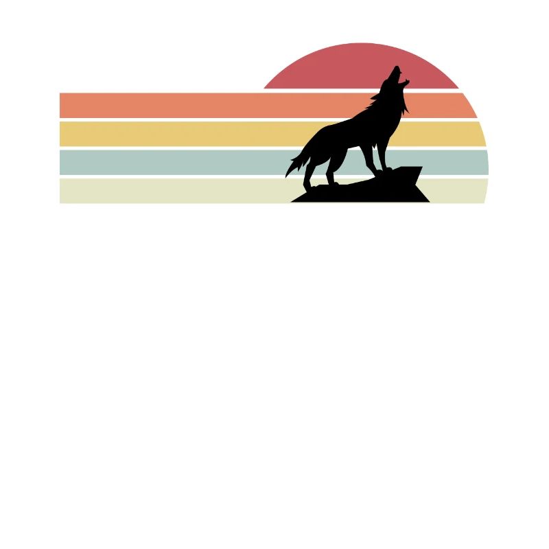 Wolf pack animal wolves