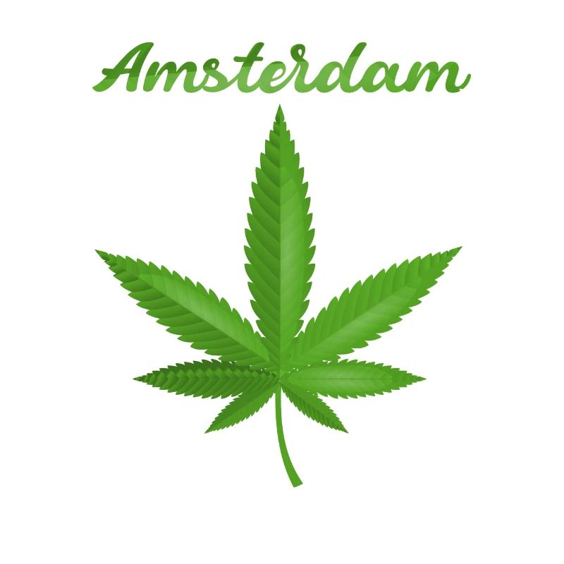 Amsterdam Weed Cannabis Leaf