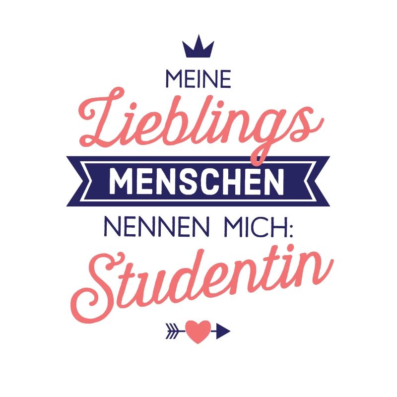 Lieblingsmenschen Studentin Geschenk Spruch