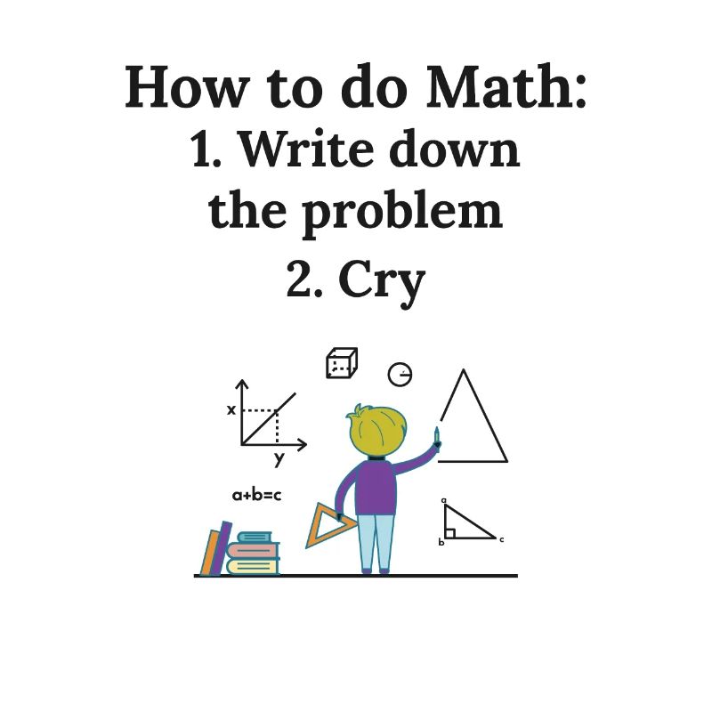 Drôle d’algèbre professeur de mathématiques Comment maths