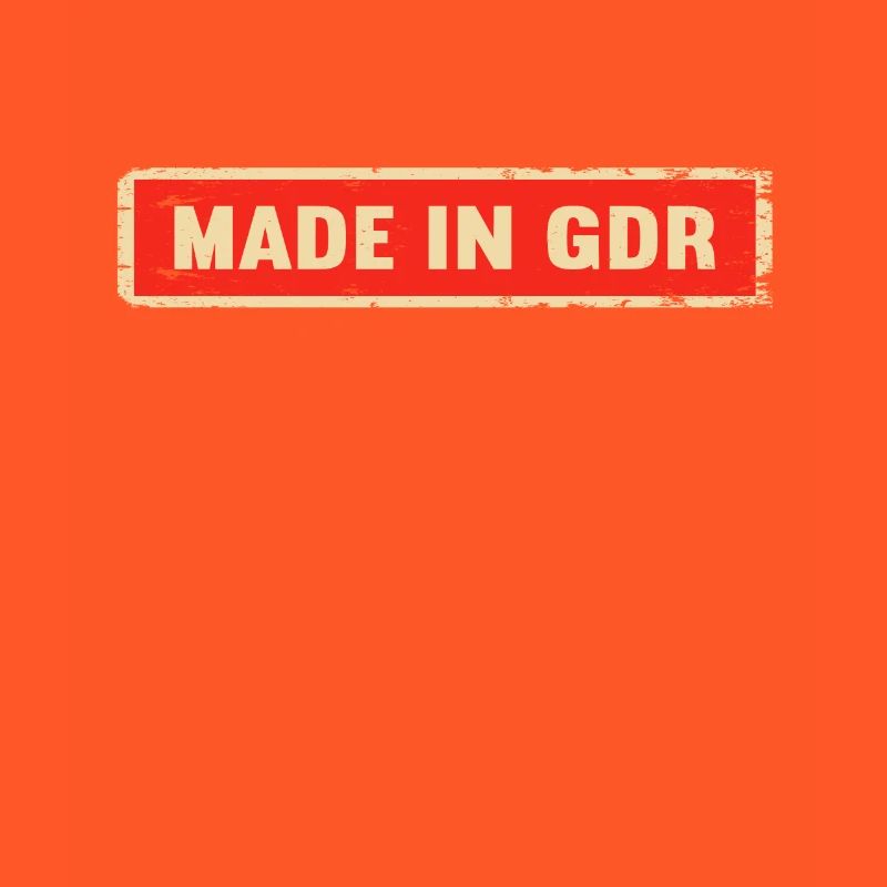 RDA Allemagne de l’Est Made in GDR Ossi