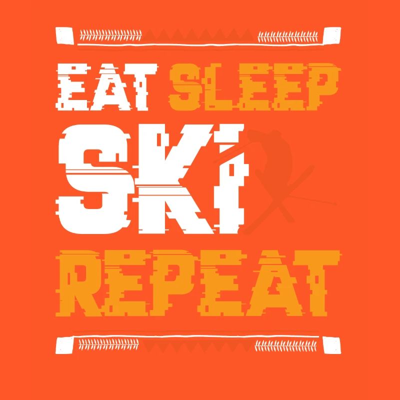 Manger Sleep Ski Répéter