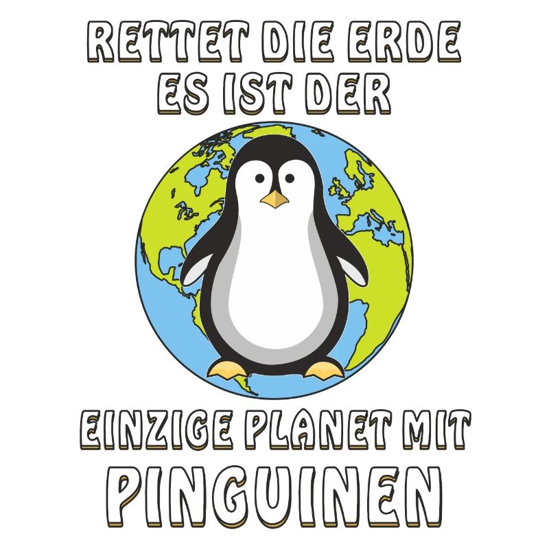 ERDE ES IST DER EINZIGE PLANET MIT PINGUINEN
