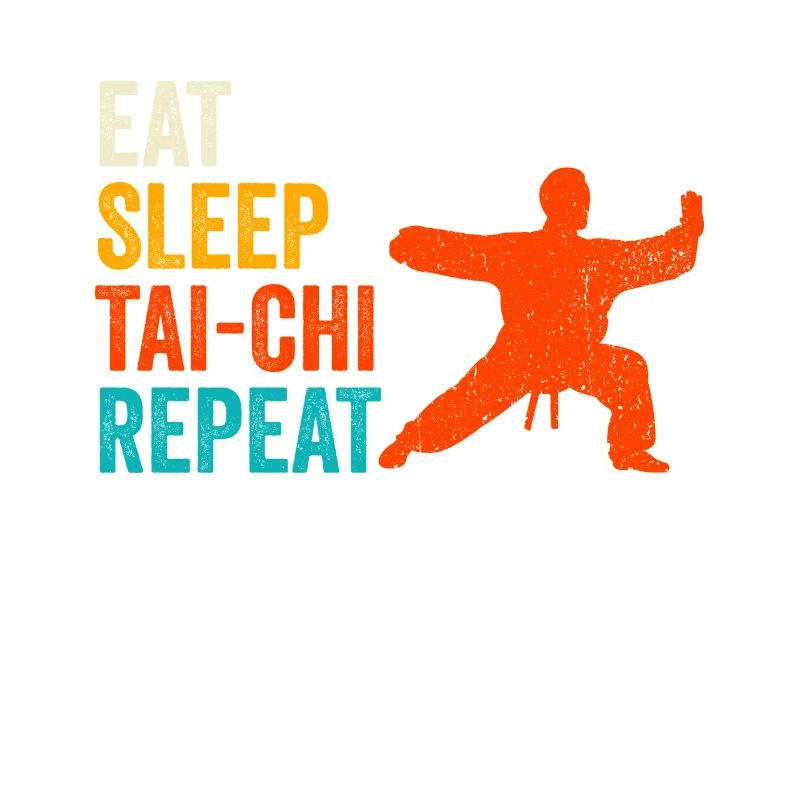 Manger dormir Tai-Chi Répéter