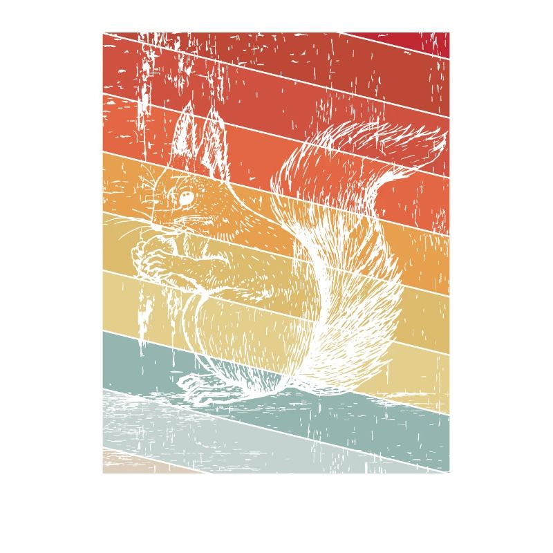 Squirrel vintage