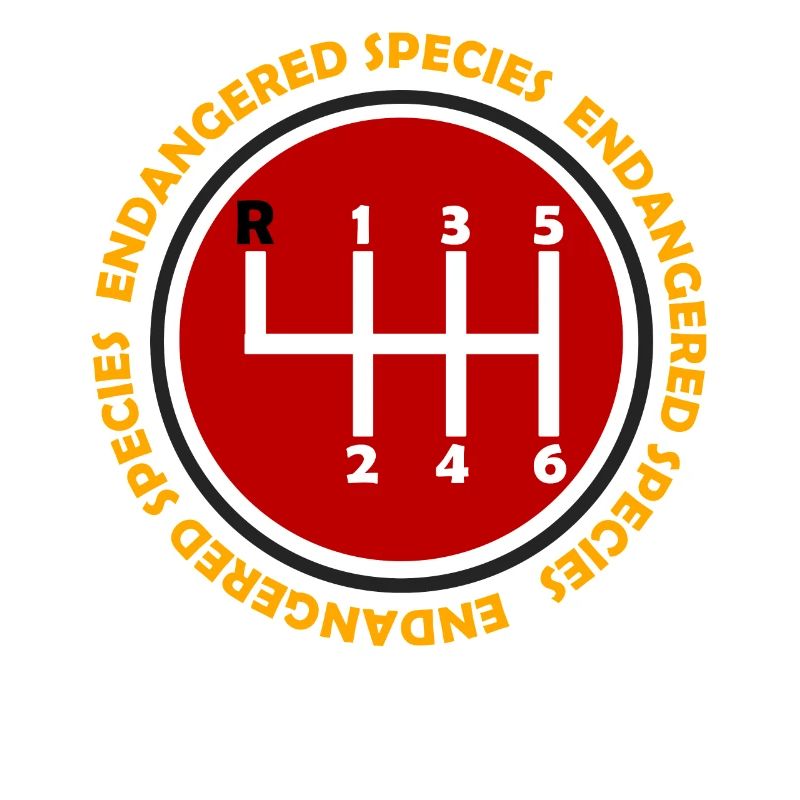 Espèces menacées Boîte de vitesses manuelle Stick Shift 6