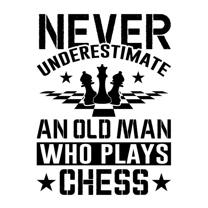 An Old Man Who Plays Chess