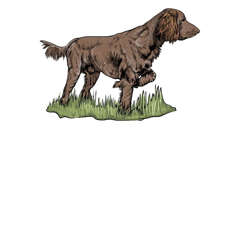 Jäger Jagd Drückjagd Deutsch Langhaar Geschenk