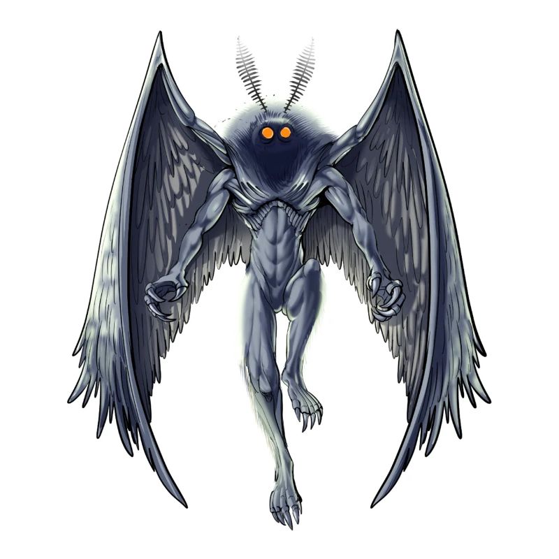 Créature cryptide Mothman