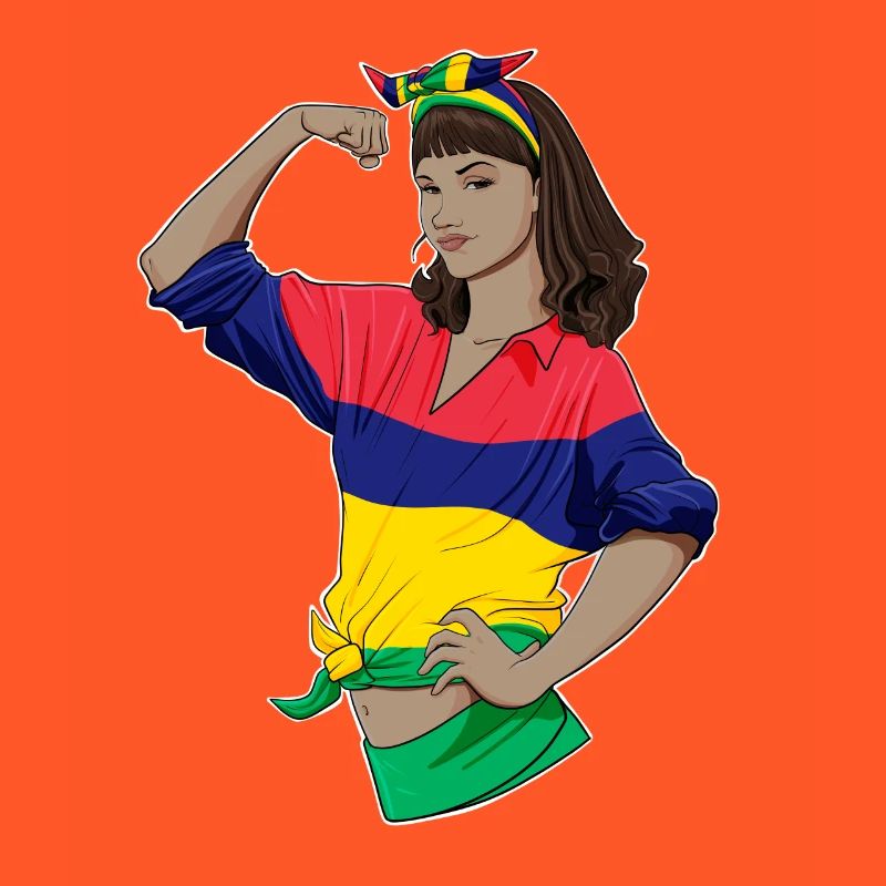 Mauritius Girl Unbreakable Mauritius Heritage