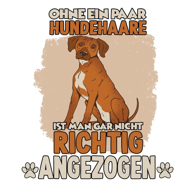 Dog Owner Training Rhodesian Ridgeback Dogs