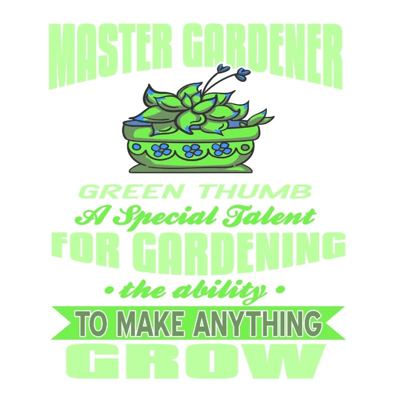Green Thumb Un talent spécial pour le jardinage présent
