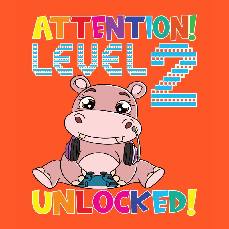 Attention Level 2 Unlocked Birthday