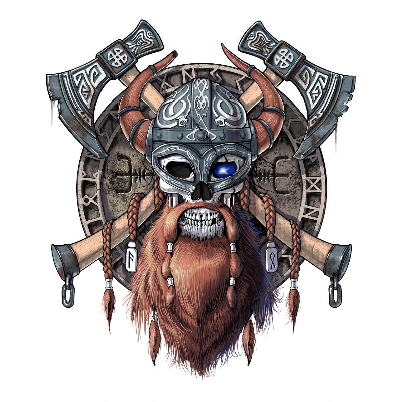 Viking Skull OFFIZIELL