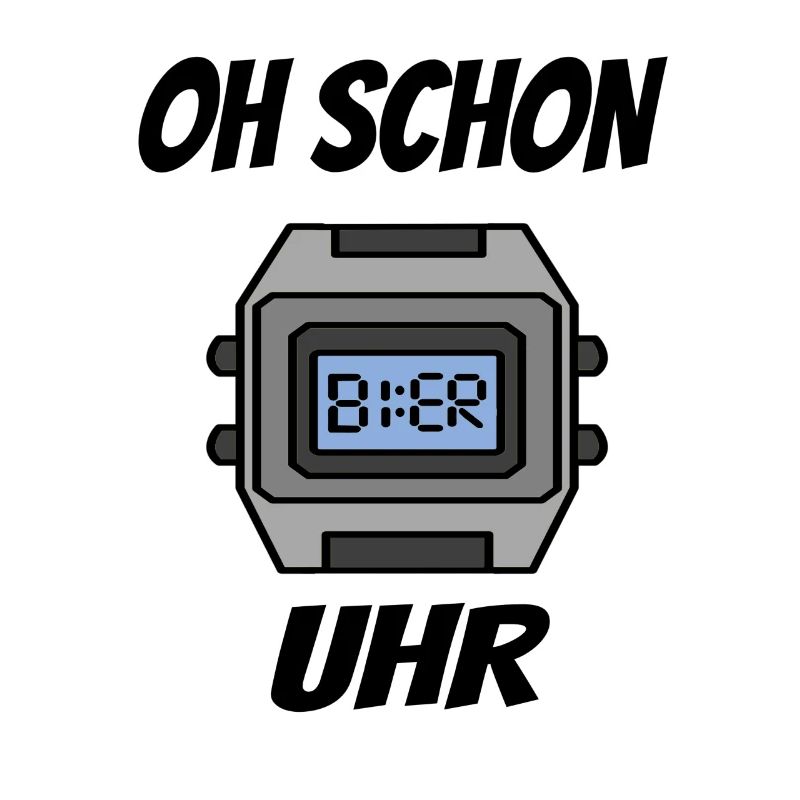 OH ALREADY BEER CLOCK