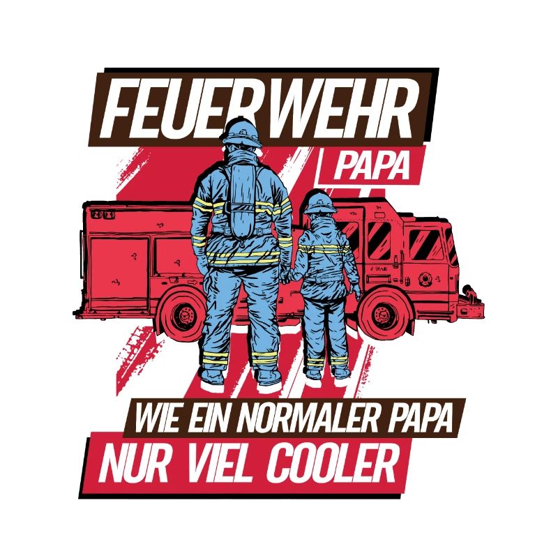 Feuerwehr Papa Feuerwehrmann