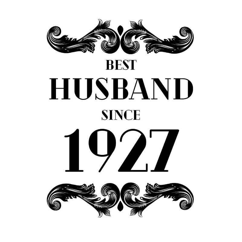 Bester Ehemann seit 1927 Hochzeitstag