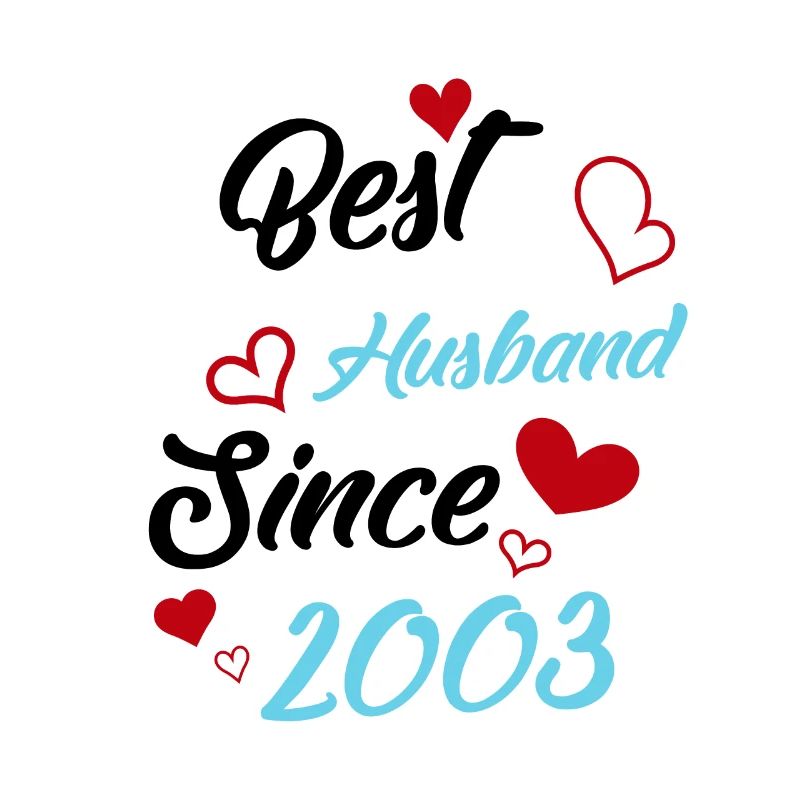 Bester Ehemann seit 2003 Hochzeit