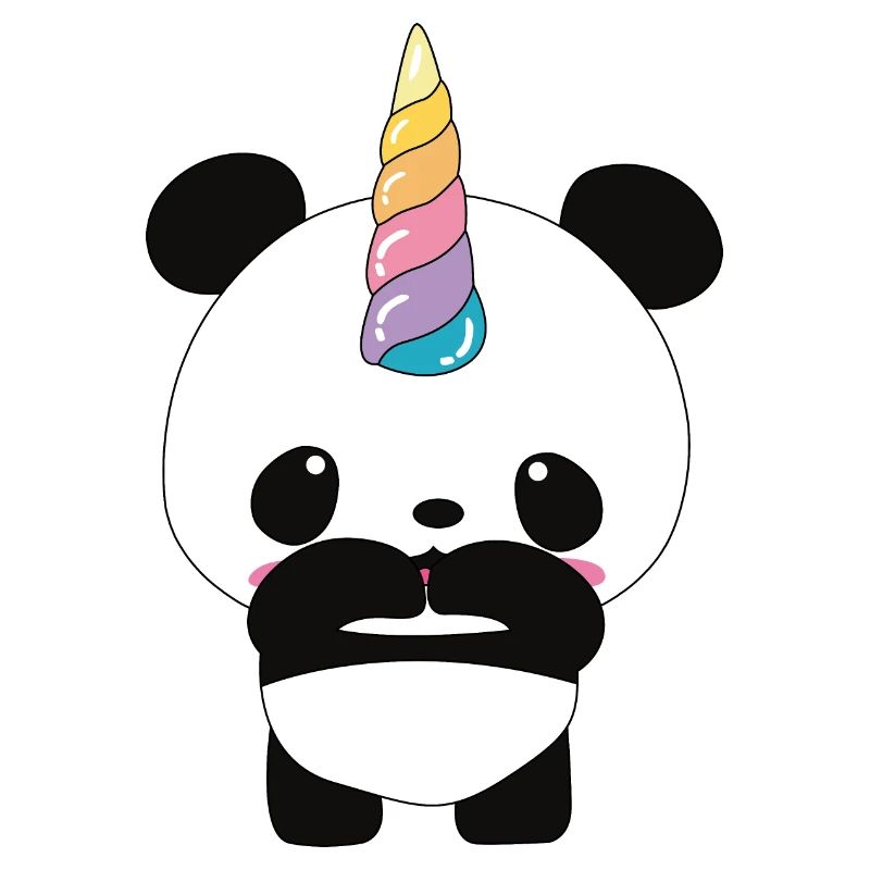 Panda Einhorn Pandacorn