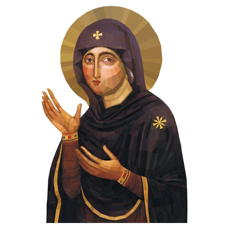 Virgin Mary Icon - Advocata Nostra