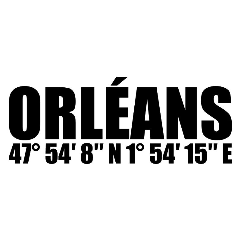 Orléans coordinates