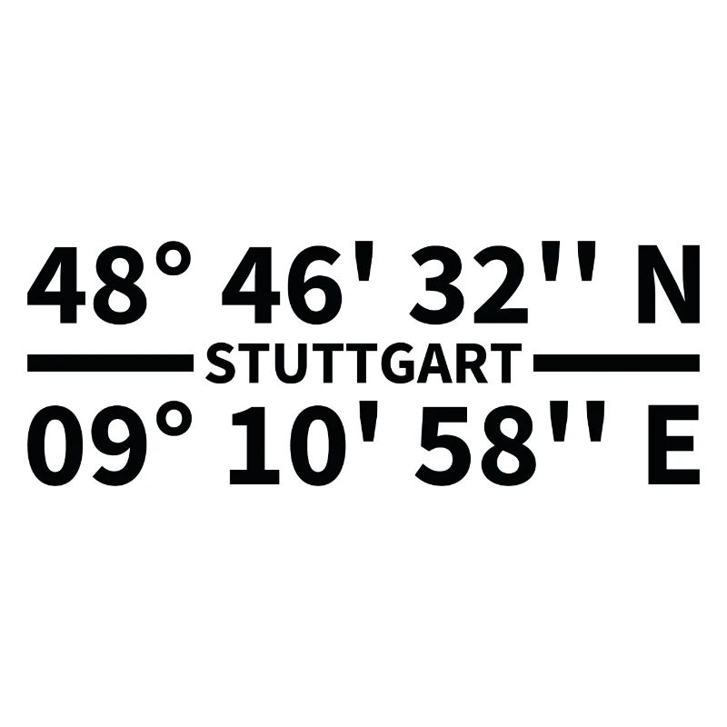 Stuttgart Koordinaten