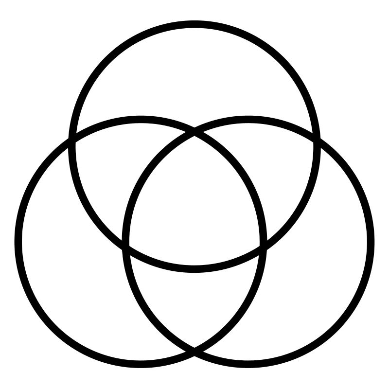 Three circles graphic DICK