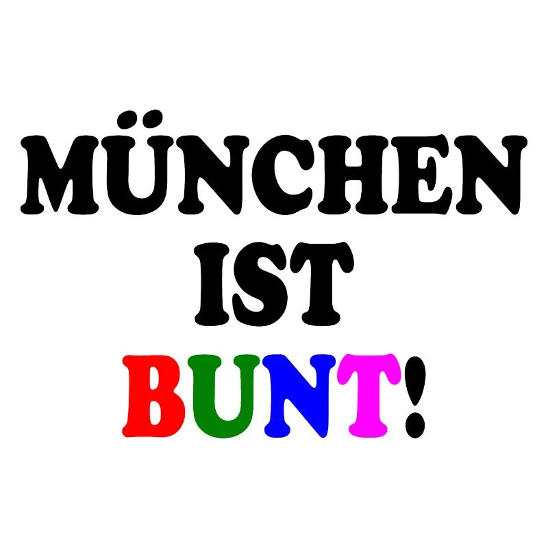 München ist bunt
