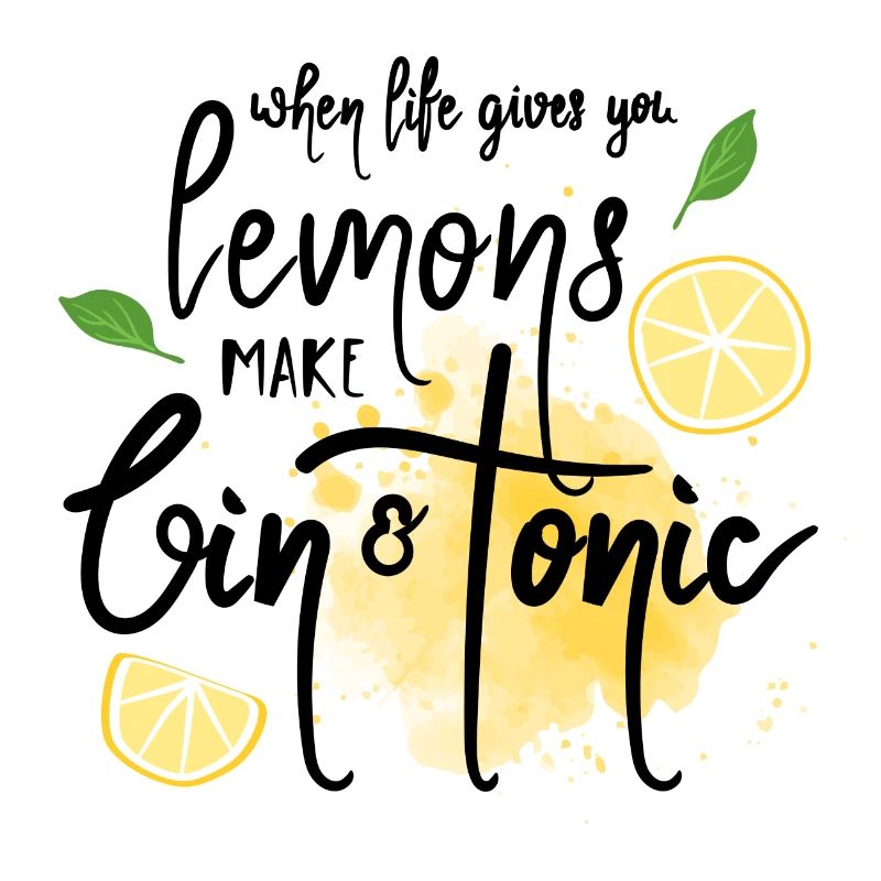 Lebenszitrone - Gin & Tonic
