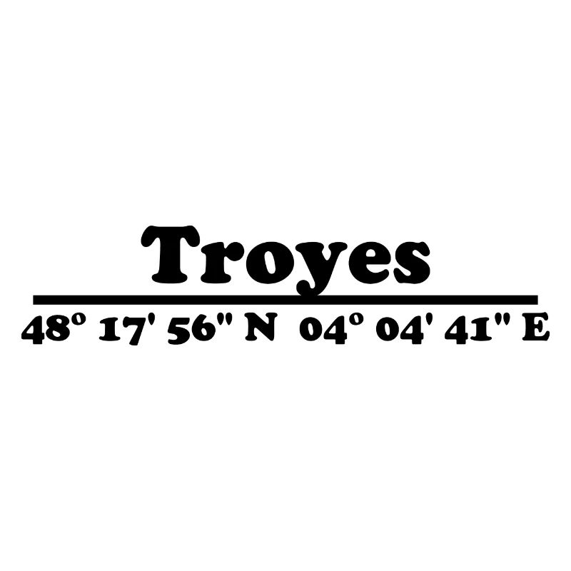 Troyes coordinates