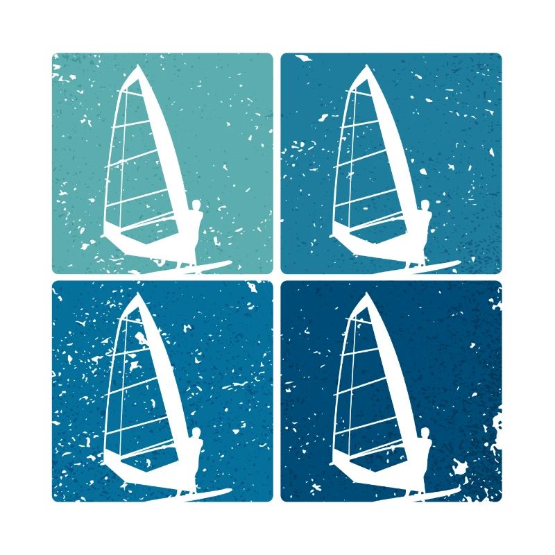 Windsurfing Windsurfer Waves Wind Water