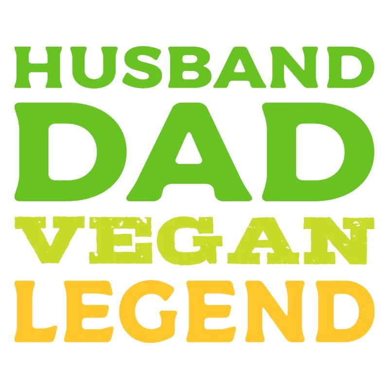 Ehemann Dad Vegan Liebender Ehemann Geschenk