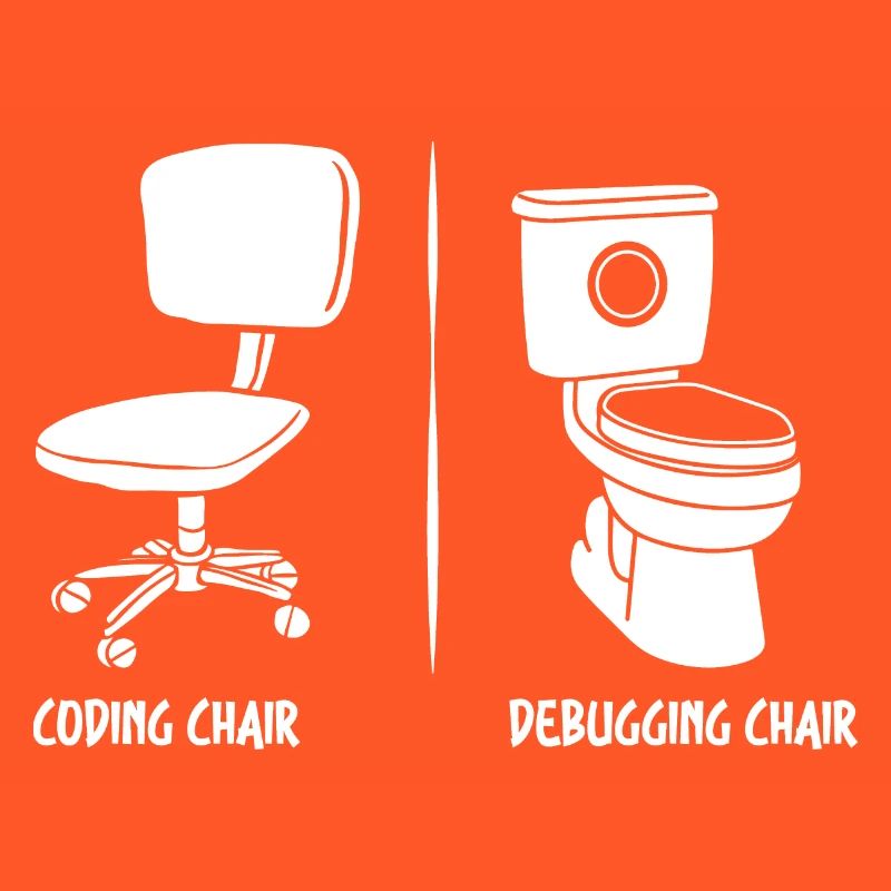 Debugging Chair Funny Programmer Gift