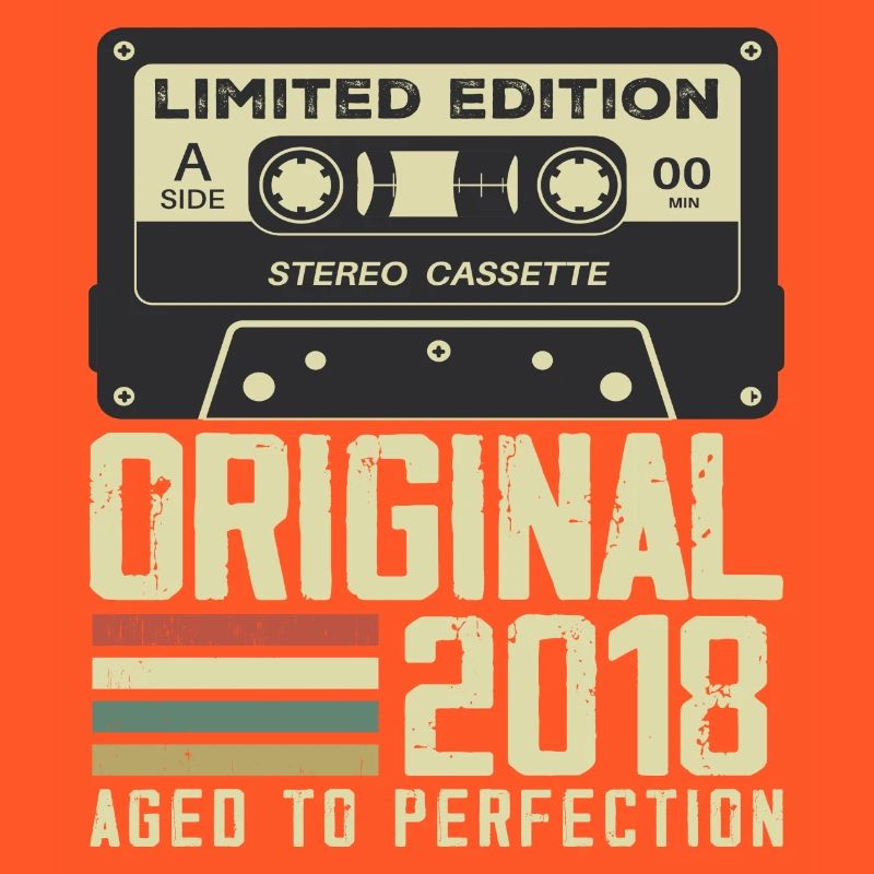 6. Jubiläumsgeschenk im Retro-Stil 2018