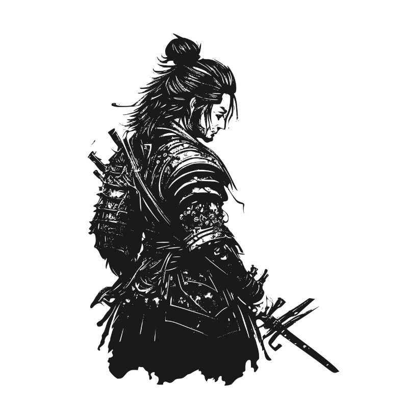 Japanese Samurai Warrior Ninja Karate
