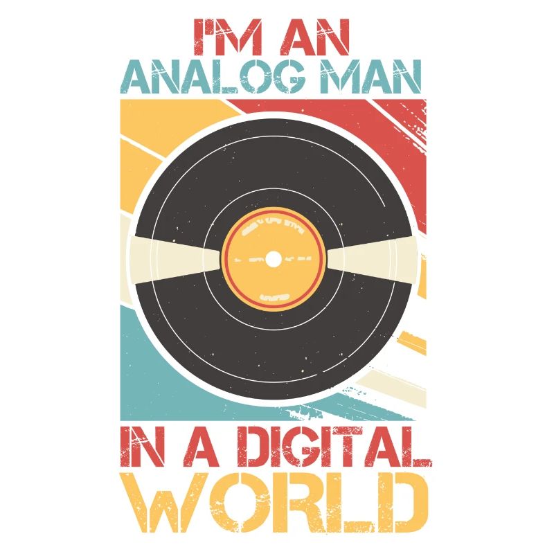 I am an analog man in a digital world