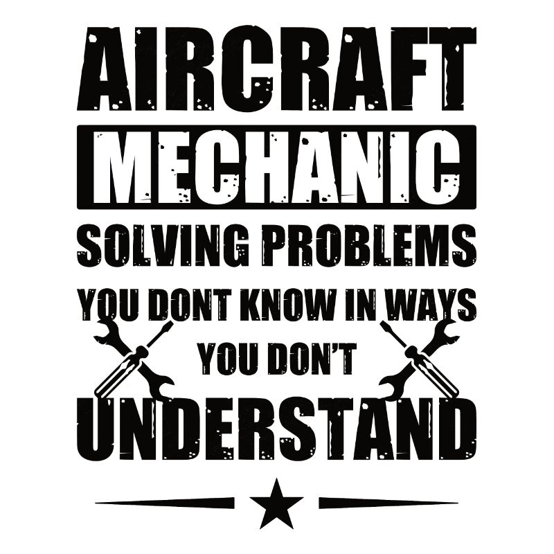 Flugzeugmechaniker Mechnaiker Held Flugzeug
