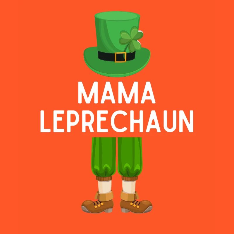 St Patricks Day Leprechaun Mama Geschenk