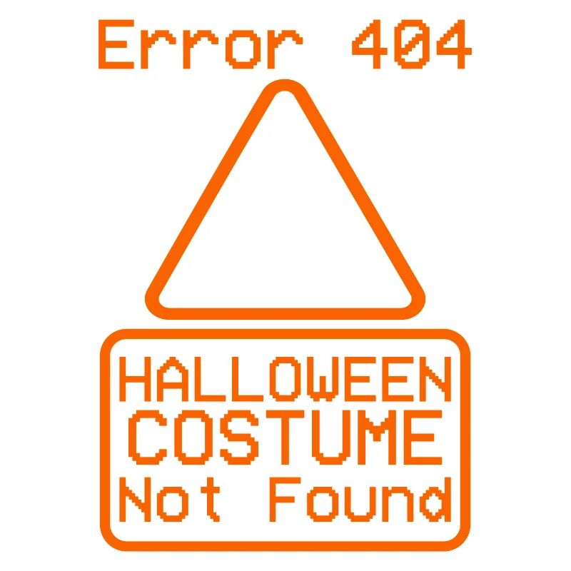 Fehler 404 Kostüm Nicht Gefunden Halloween Coding