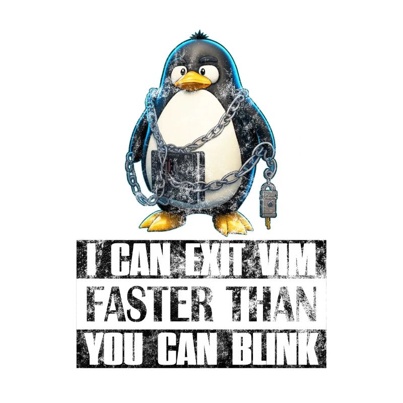 I Can Exit VIM Faster Than You Can Blink Linux